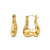 Ellie Vail Carina Sculptural Mini Hoop Earrings