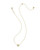 Kendra Scott Mallory Crystal Short Pendant in Gold