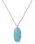 Kendra Scott Danielle Riveted Long Pendant Necklace in Silver
