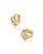 Kendra Scott Mallory Crystal Huggie Earrings in Gold