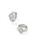 Kendra Scott Mallory Crystal Huggie Earrings in Silver