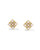 Kendra Scott Dira Pearl Stud Earrings in Gold