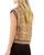 Brown Horse Bit Bow Print V-Neck Sweater Vest