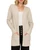 Open Front Longline Cardigan with Pockets