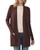 Open Front Longline Cardigan with Pockets