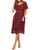 Floral Lace Puff Sleeve Midi Dress