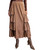Faux Suede Tiered Ruffle Maxi Skirt