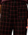 Plaid Patch Pocket Ankle Pants