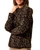 Leopard Print Long Sleeve Top