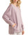 Scuba Knit Oversized Crew Neck Pullover with Pockets