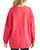 Scuba Knit Oversized Crew Neck Pullover with Pockets