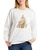 Gold Sequin Christmas Tree Soft Knit Sweatshirt