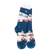 Light Crew Sock - Snow Village