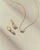Mini Ellie Luxe Huggie Earrings in Gold