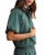 Satin Collared Hidden Placket Button Down Blouse