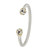 John Medeiros - Infinity Knot Two Tone Ends Wire Cuff Bracelet