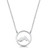Open Cutout Mountain Pendant Necklace