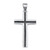 Boxed Edge Cross Pendant Boxed Edge Cross Pendant