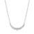 Curved and Graduated CZ Necklace Curved and Graduated CZ Necklace