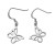 Butterfly Stencil Cutout Dangle Earrings