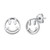 Smiley Face Cutout Stud Earrings Smiley Face Cutout Stud Earrings