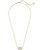 Elisa Gold Pendant Necklace in Silver Filigree Elisa Gold Pendant Necklace in Silver Filigree