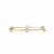 Milano Gold Bangle Bracelet