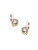Beijos CZ Bezel Set Earrings - 6mm - CZ