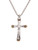 20" Canias Colllection Single Row Cross with Chain