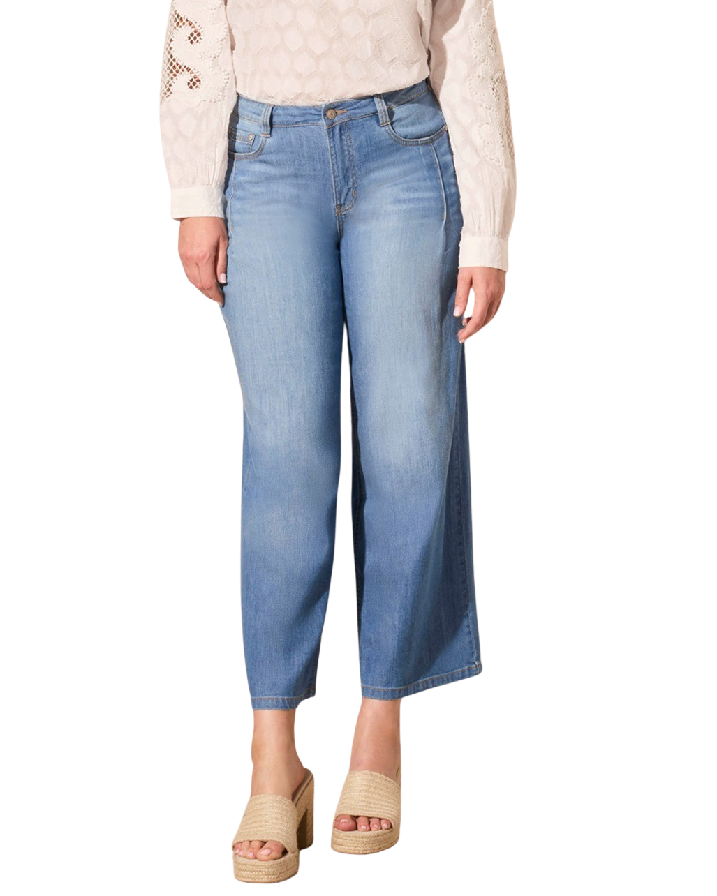 [Dear John] Audrey Wide Leg Jean- Waikiki main image 0