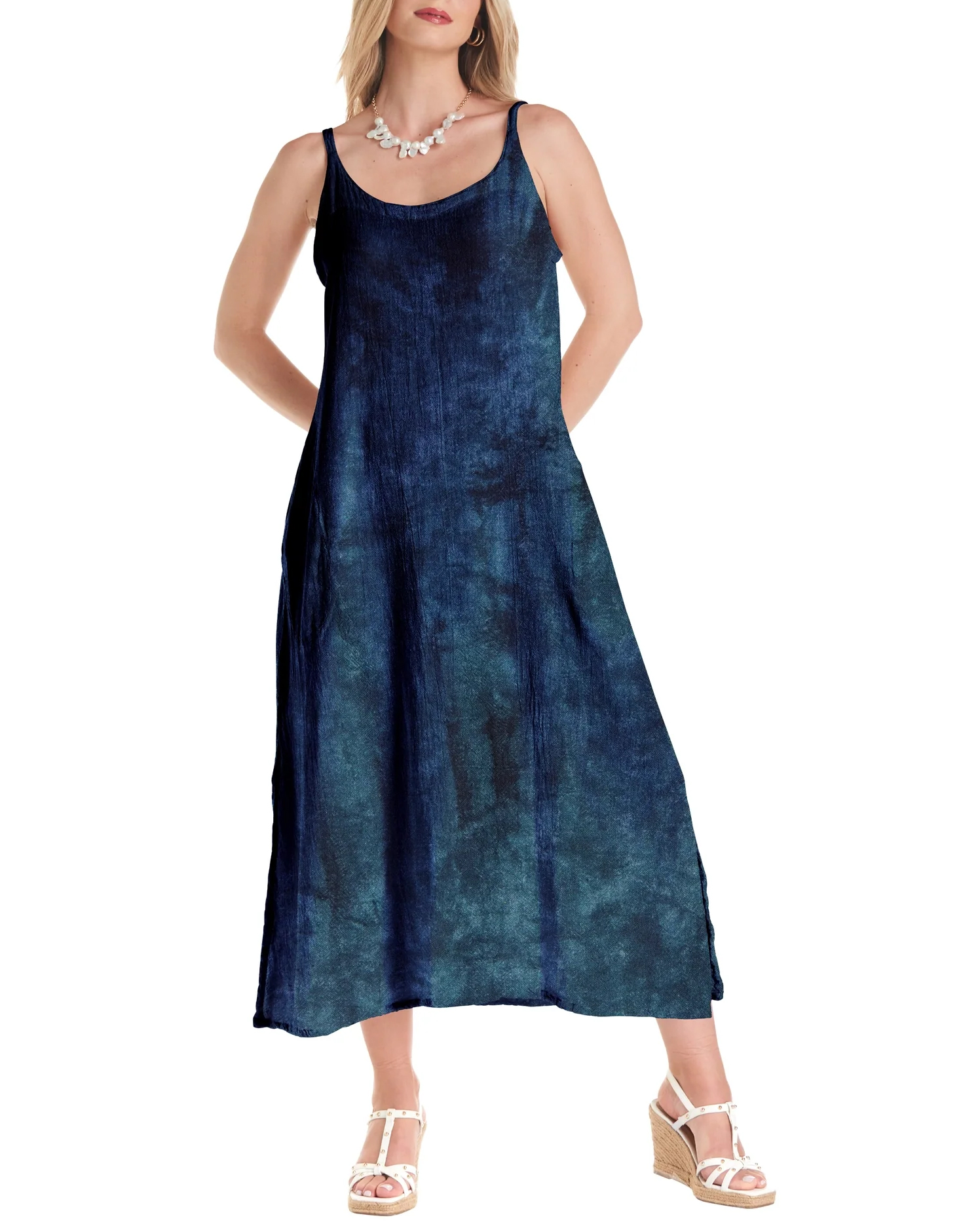 coco blanc maxi dress Coco Blanc Linen Maxi Dress