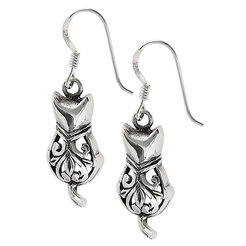Dangle Earrings Cat Earrings Kohls Tori Hill Sterling Silver Cubic