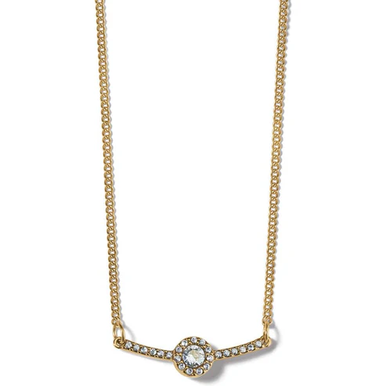 Illumina Celeste Bar Necklace, Gold