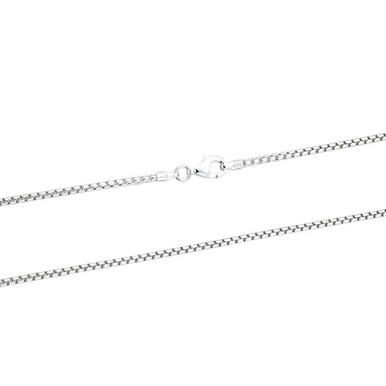 Catenina Aka Gioielli Collana Argento Sterling 925 Maglia Grumetta - Rodiata, Lunghezza 40-70cm Gioiello Argento Sterlina Italiano - Foto 11