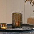 Large -  Malana recycled glass candle holder.