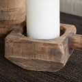 Close-up of the Apu traditional candle holder.