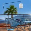 Maya Blue - Balad2 H38 cm Lamp with Offset stand.
