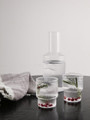 Ferm Living Ripple Carafe & Ripple Glasses.