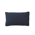 Cane-line Divine scatter cushion - 32x52 cm in Midnight Blue.