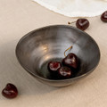 Ferm Living Flow Bowl Black & some cherries.