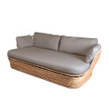 Cane-line Basket 2-seater sofa in Natural.