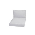 Cane-line cushion for Chester lounge chair - White.