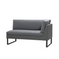 Cane-line Flex 2-seater sofa in Grey.