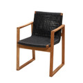 Cane-line Endless dining chair in Dark Grey.