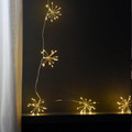 Lightstyle London Starburst Chain - Silver warm white LEDs.