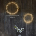 Lightstyle London Starburst Wreath 45cm & 35cm.