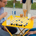 57x57 - Honey - Bistro Square Table.