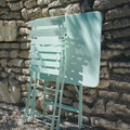 Ice Mint - Bistro chair & Bistro rectangle table.