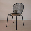 Anthracite - Lorette Chair by Fermob.