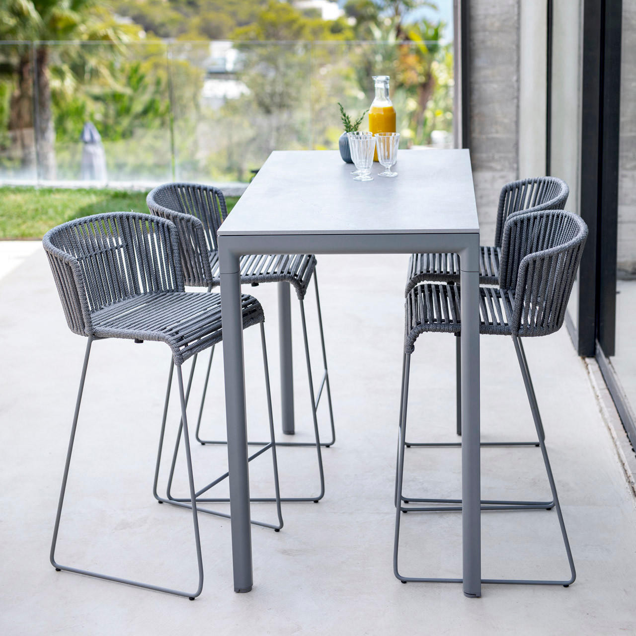 Bar table clearance chairs outdoor